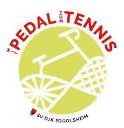 Logo Mit Pedal zum Tennis